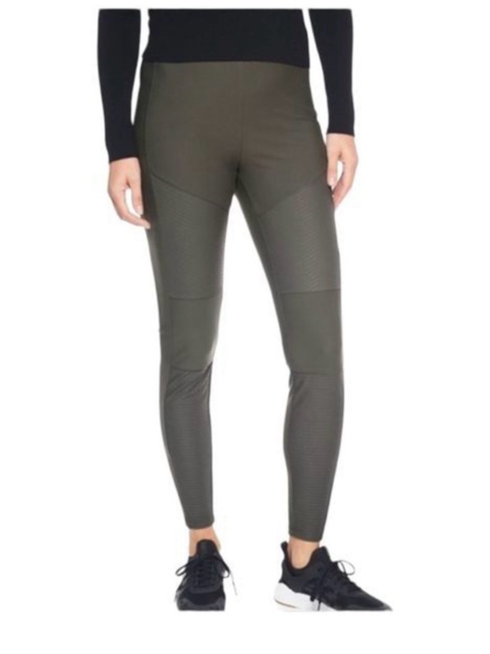 NWT Athleta Madison Moto Tight 8P Arbor Olive